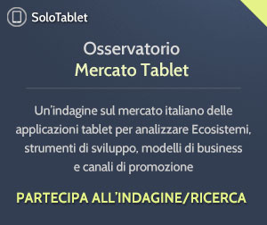 Osservatorio 2013 - Sviluppo applicazioni tablet e mobile - partecipa al sondaggio